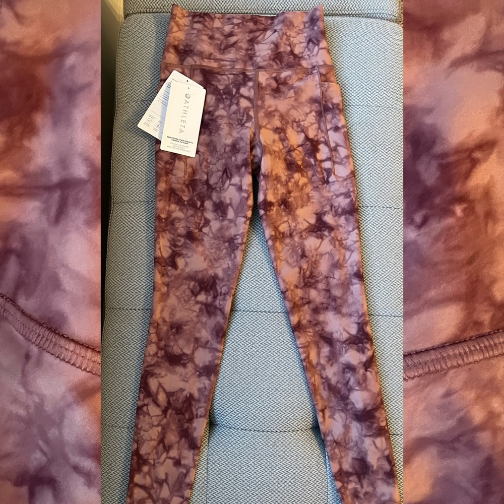 NWT BRAND NEW Athleta Salutation Stash Pocket Leggings